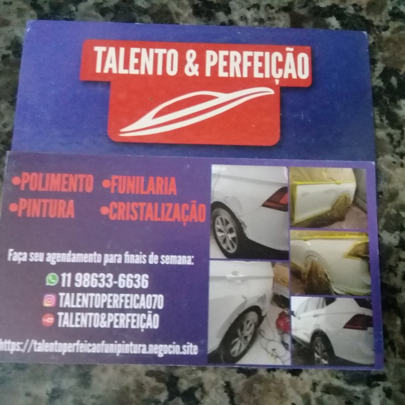 Funilaria Talento & Perfeiçâo - São Paulo / SP