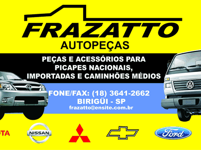 Frazatto Autopeças (Autopeças Para Picapes, Caminhões e Utilitários)