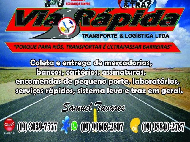 Foto de Via Rápida - Transporte & Logística Ltda - Limeira / SP