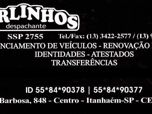 Carlinhos Despachante - Itanhaém / SP