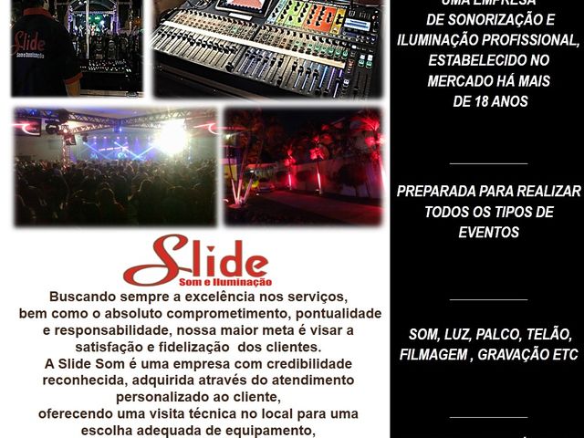 Foto de Slide Som Promocoes e Enventos - São João da Boa Vista / SP