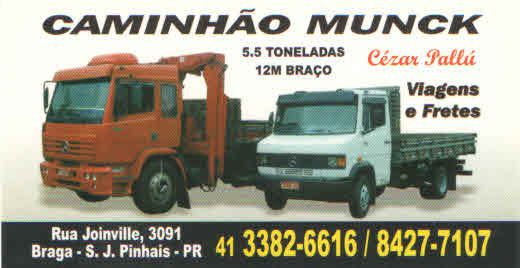 Foto de Pallu Locação de Caminhão Munck e Transportes - São José dos Pinhais - São José dos Pinhais / PR